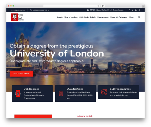 WordPress theme CLB - clb.com.ng