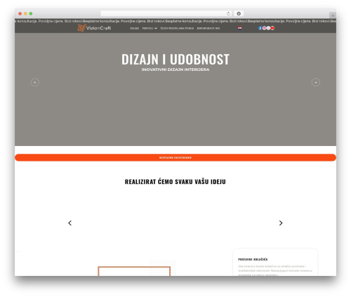 WordPress theme Custom Theme - vizioncraft.com