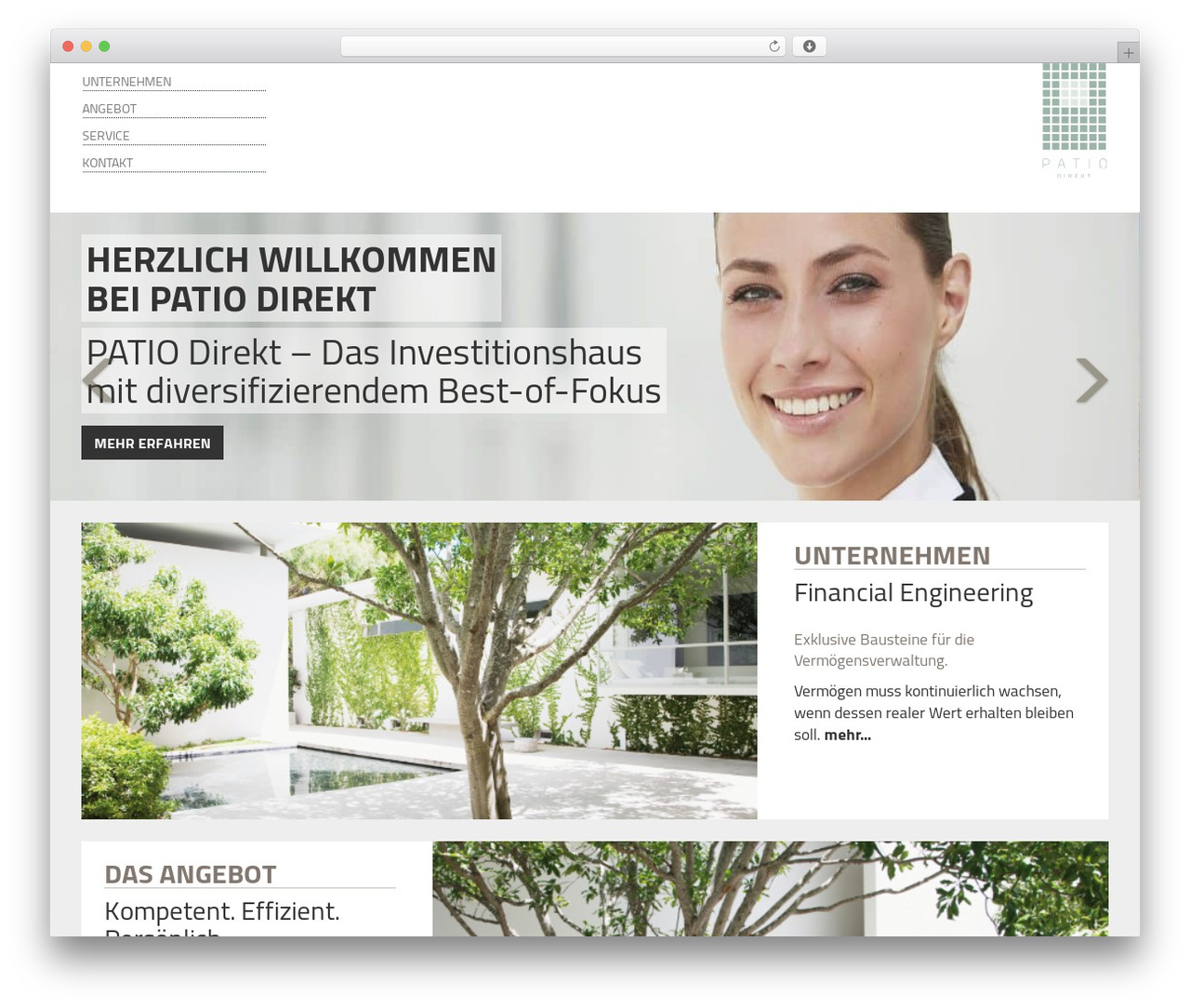 PATIO Uniforme WordPress theme - patio-direkt.de PATIO Uniforme WordPress theme - patio-direkt.de