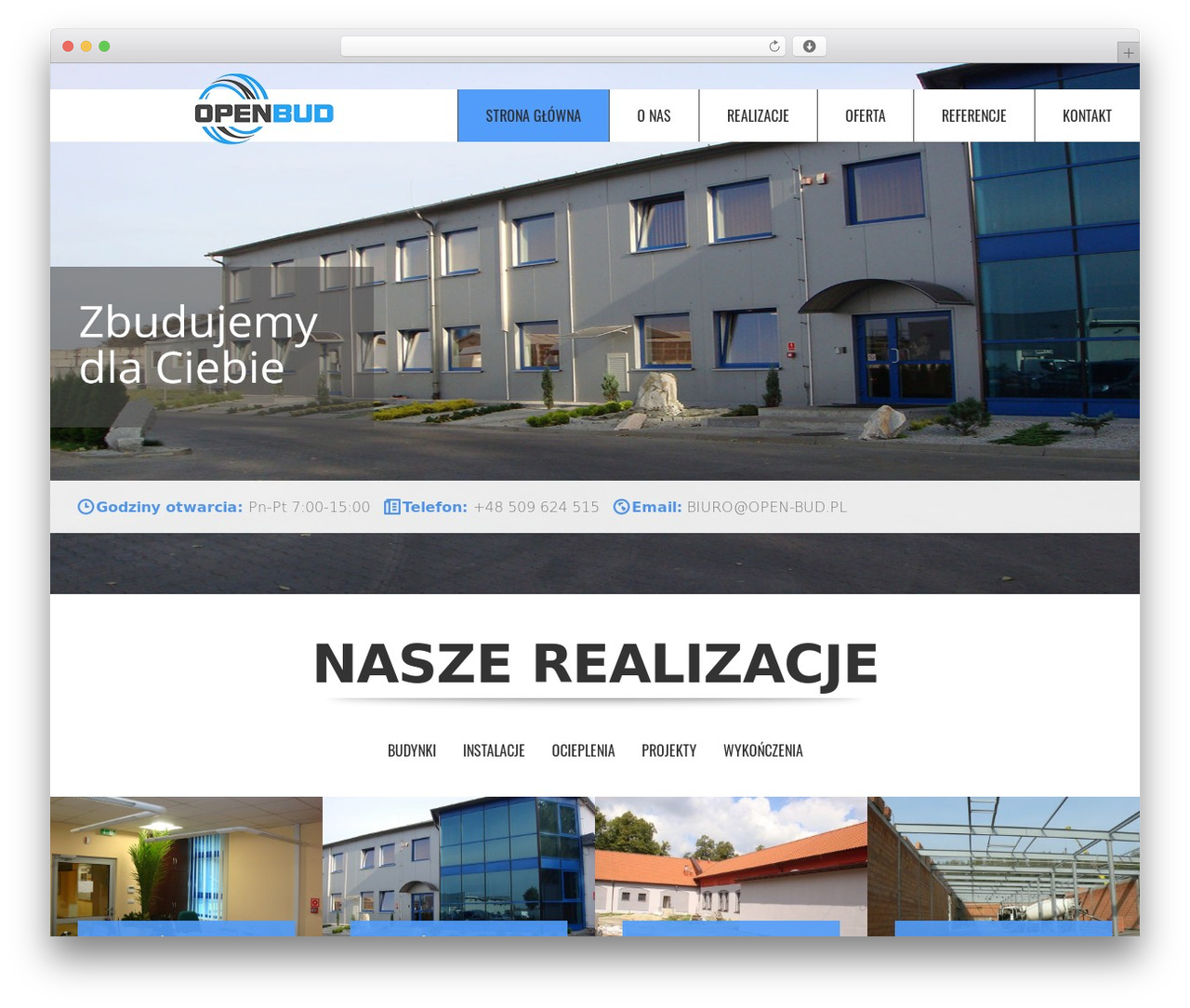 Theme WordPress createbuild - open-bud.pl