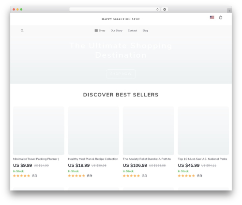 WordPress theme Botticelli - elysine.com