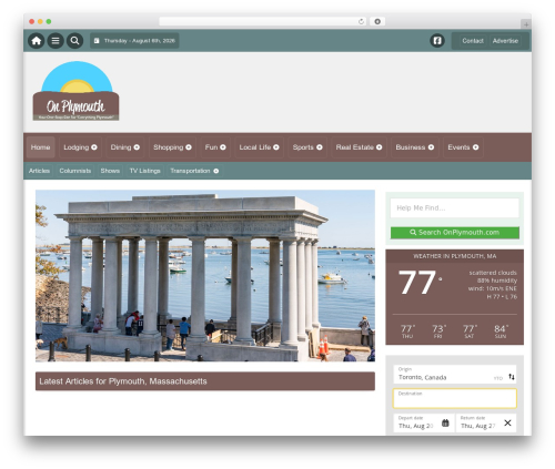 Syndication toolbox WordPress plugin - onplymouth.com