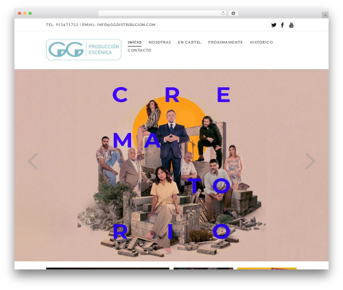 Creator Responsive WordPress Theme WP theme - ggdistribucion.com