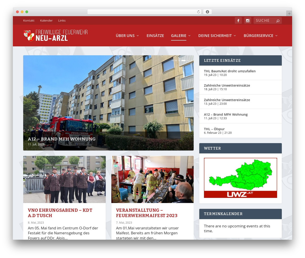 Extra WordPress theme - feuerwehr-neuarzl.at Extra WordPress theme - feuerwehr-neuarzl.at