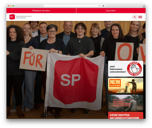 Hello Elementor WordPress theme - sp-obwalden.ch