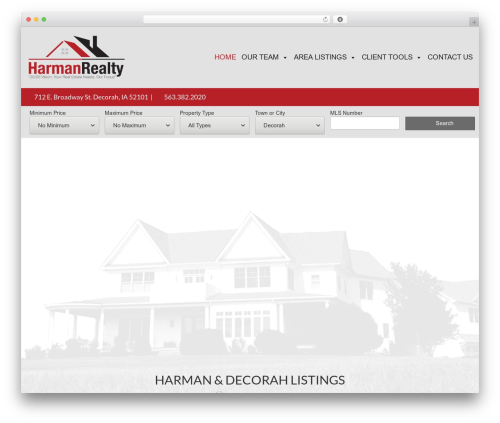 WordPress theme Bootstrap Basic-Iroc - harman2020.com