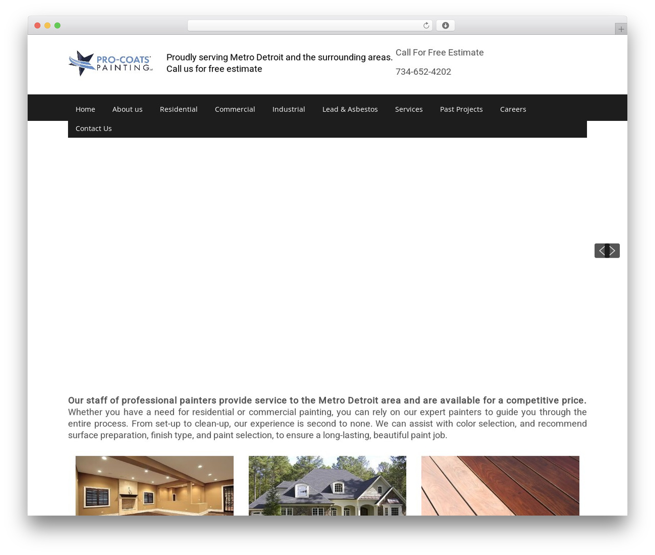 WordPress theme gutter-theme - procoatspaintingllc.com