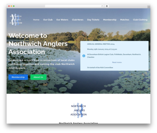 Atomlab theme WordPress - northwichanglers.co.uk