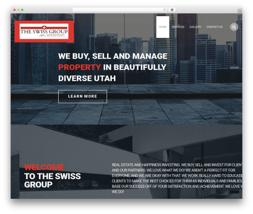 cherry WordPress theme - theswissgroup.org