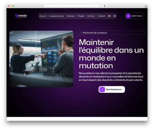 Diteck WordPress theme - creado.agency