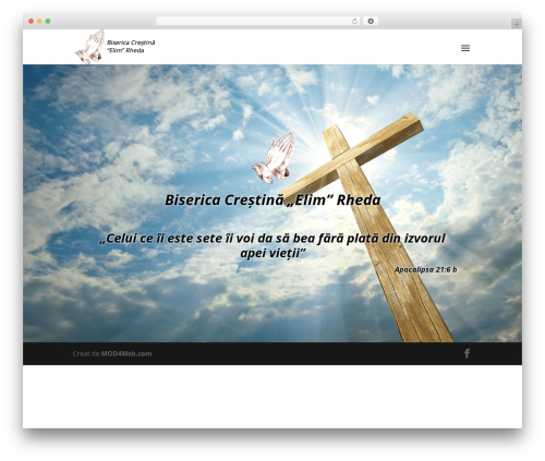 Divi WordPress theme - elim-rheda.de