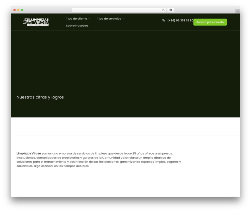Execor theme WordPress - limpiezasvirosa.com