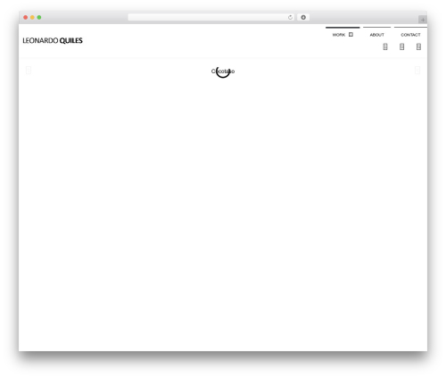 Hello Elementor WP theme - leoquiles.com