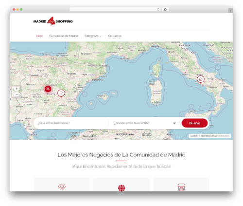 Web font social icons WordPress plugin - madrid-shopping.es