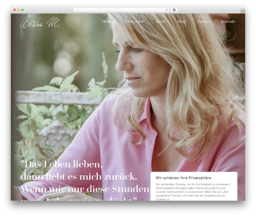 Theme WordPress Draftspot theme - bettinamantz.at