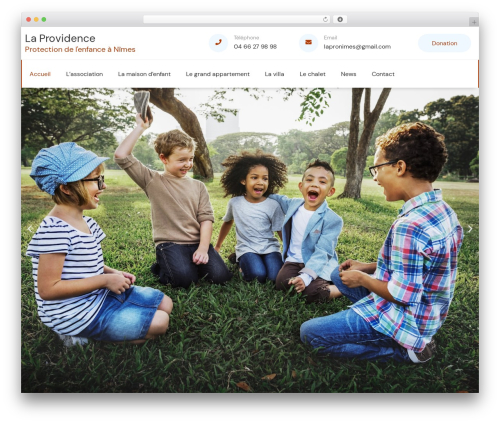 Waretech WordPress website theme - lapronimes.com