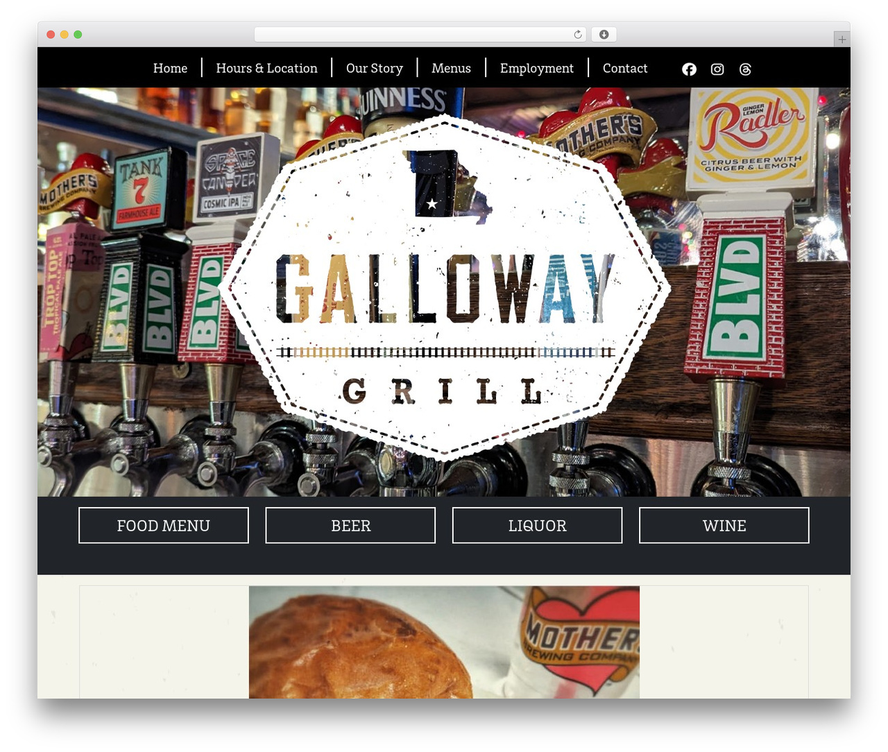 WP theme JW Bootstrap - gallowaygrill.com WP theme JW Bootstrap - gallowaygrill.com