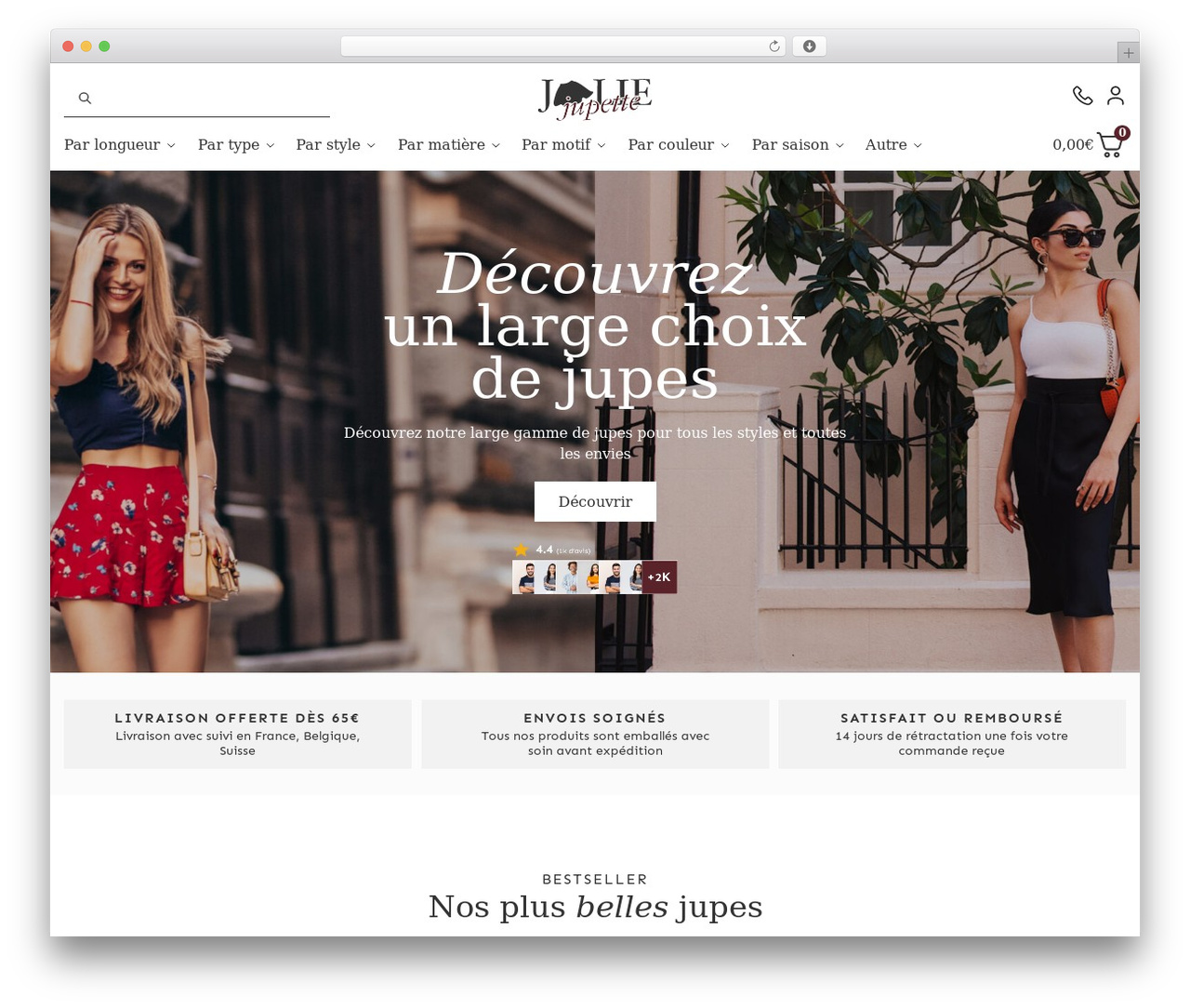 Shoptimizer WordPress theme - www.joliejupette.com