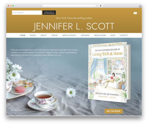 Novelist (novelist) free WordPress plugin - jenniferlscott.com