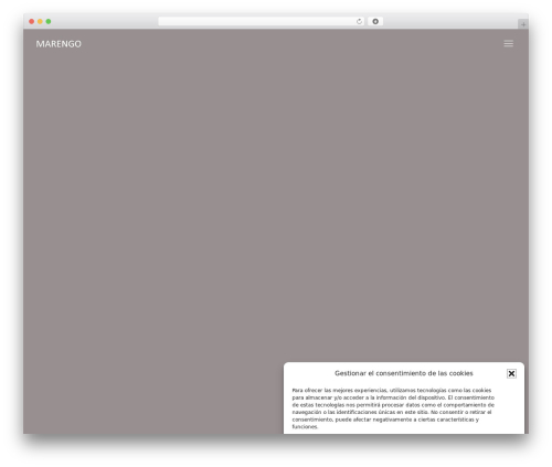 Archzilla WordPress theme - proyectosmarengo.com