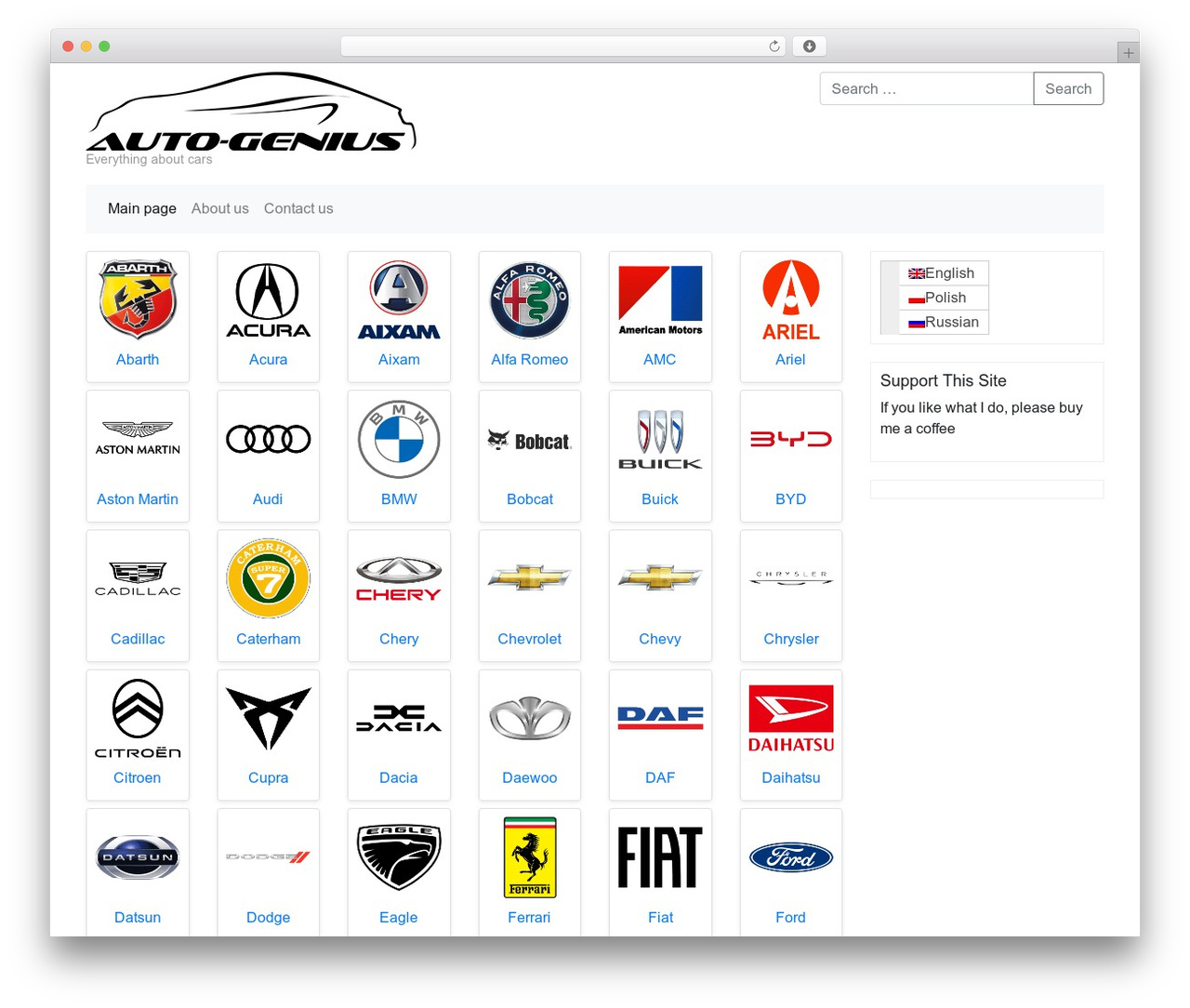 Autogenius Bootstrap Basic4 WordPress theme - autogenius.info Autogenius Bootstrap Basic4 WordPress theme - autogenius.info