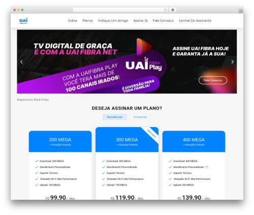 Elfsight pricing table cc WordPress plugin - www.uaifibranet.com.br