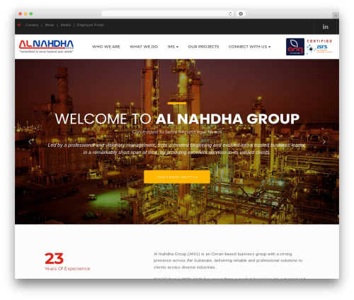 Ruby build framework WordPress plugin - alnahdhagroup.com