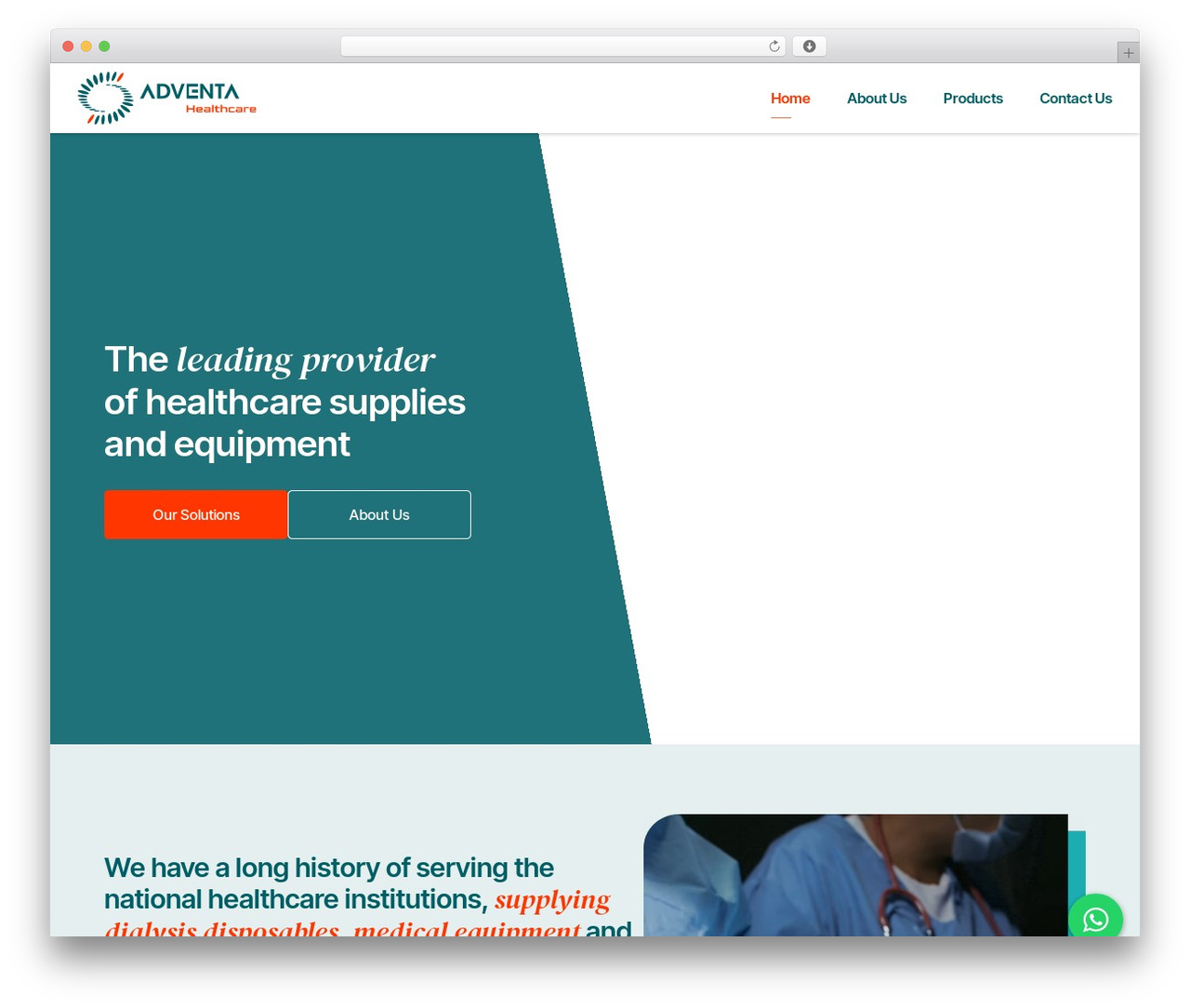 JupiterX Child theme WordPress - adventahealthcare.com