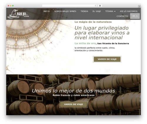 netbrainbase theme WordPress - brujowines.com
