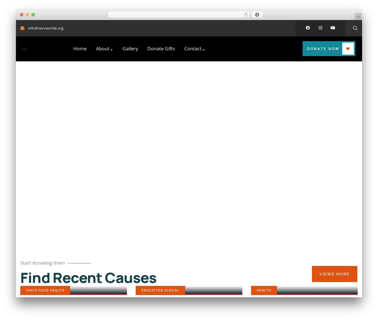 Paroti theme WordPress - servesmile.org Paroti theme WordPress - servesmile.org