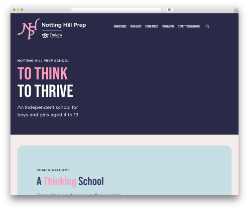 Deg attribution WordPress plugin - nottinghillprep.com