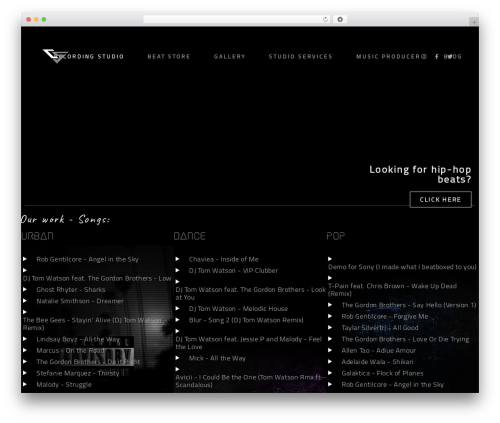 Sonaar WordPress theme - currentsound.com