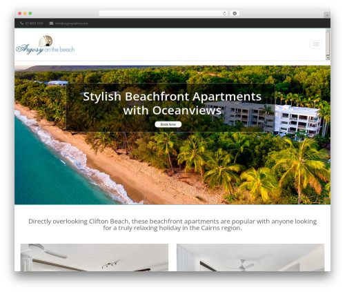 Starhotel WordPress theme design - argosycairns.com