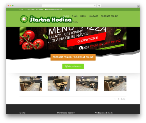 Theme WordPress Divi - stastnahodina.eu