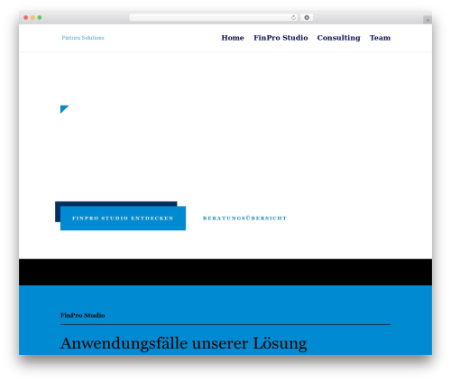 Theme WordPress Divi - fintura-solutions.ch
