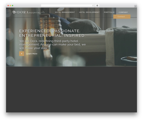 WordPress theme Colonel - dorahg.com