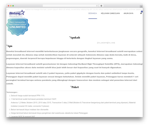 Darna framework WordPress plugin - bintangbroadband.com