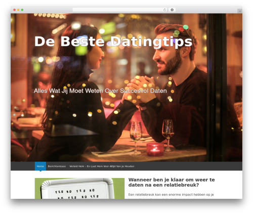 WordPress theme Expound - debestedatingtips.nl
