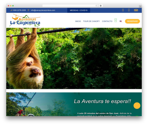 WordPress theme PigFlex Theme - aventuraslacarpintera.com