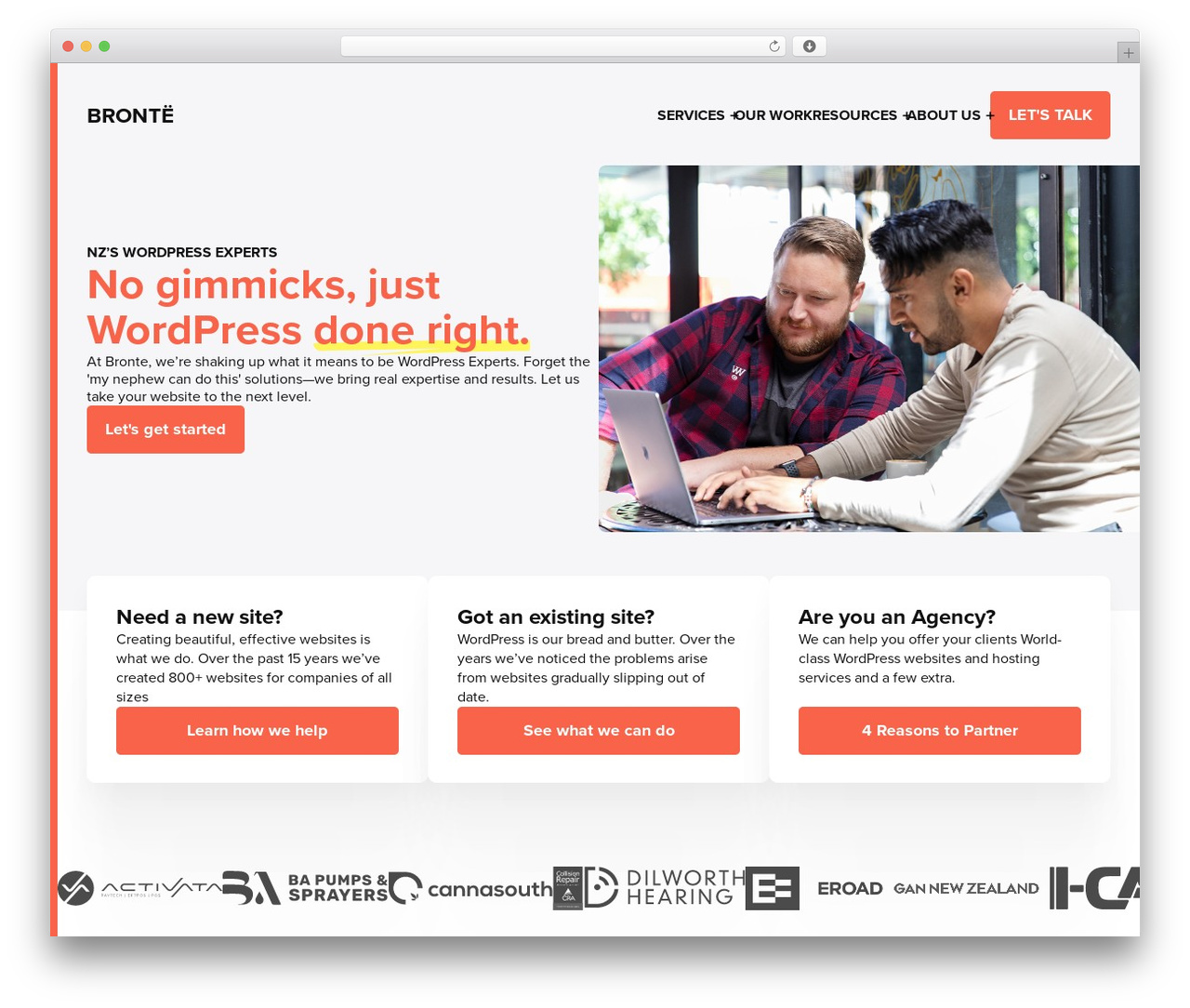 Bronte WP theme - bronte.co.nz