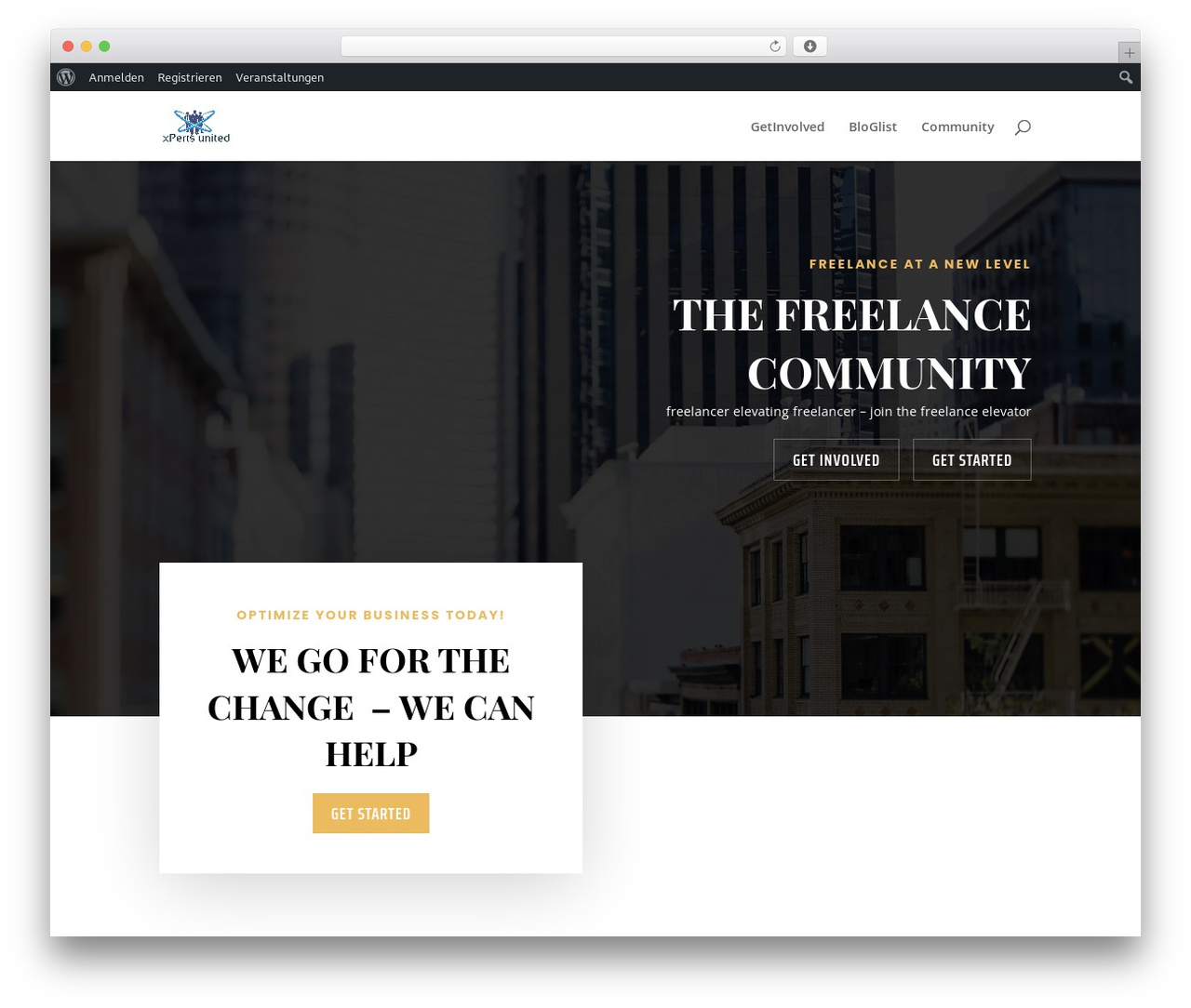 Divi WordPress theme - xpertsunited.co.uk