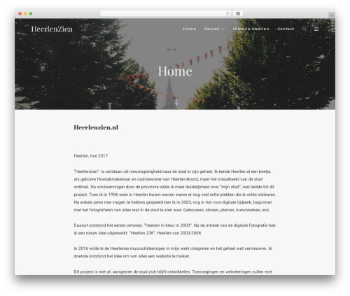 Iyo theme WordPress - heerlenzien.nl