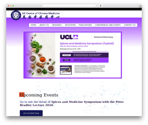 Theme WordPress booth - ccmuk.org