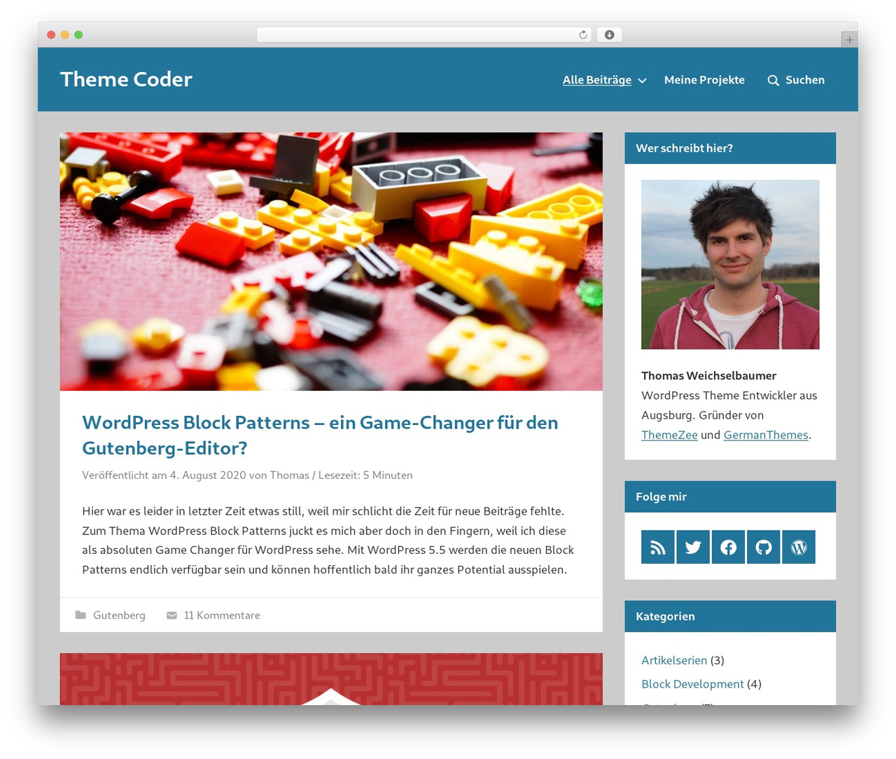 Theme WordPress ThemeCoder - themecoder.de