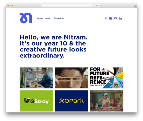WordPress theme Nitram - nitram.bg