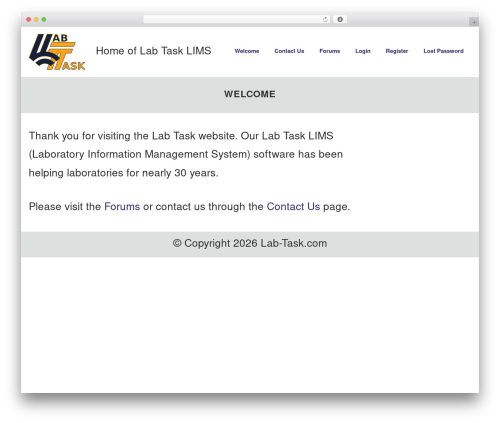 WordPress theme OlympusWP - lab-task.com