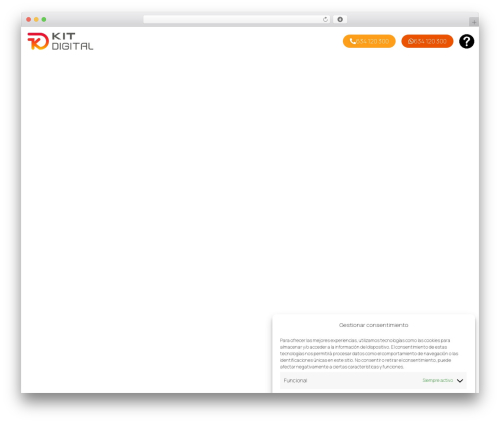 aeuroweb WordPress theme - kit-digital.eu