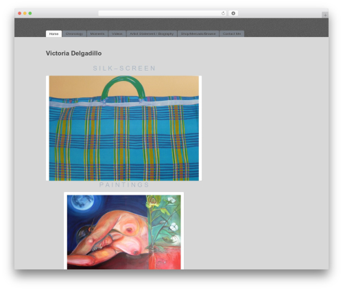 Best WordPress theme simpleX - victoriadelgadillo.com