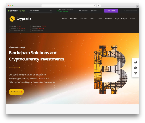 Virtual_coin_widgets WordPress plugin - crypterio.stylemixthemes.com