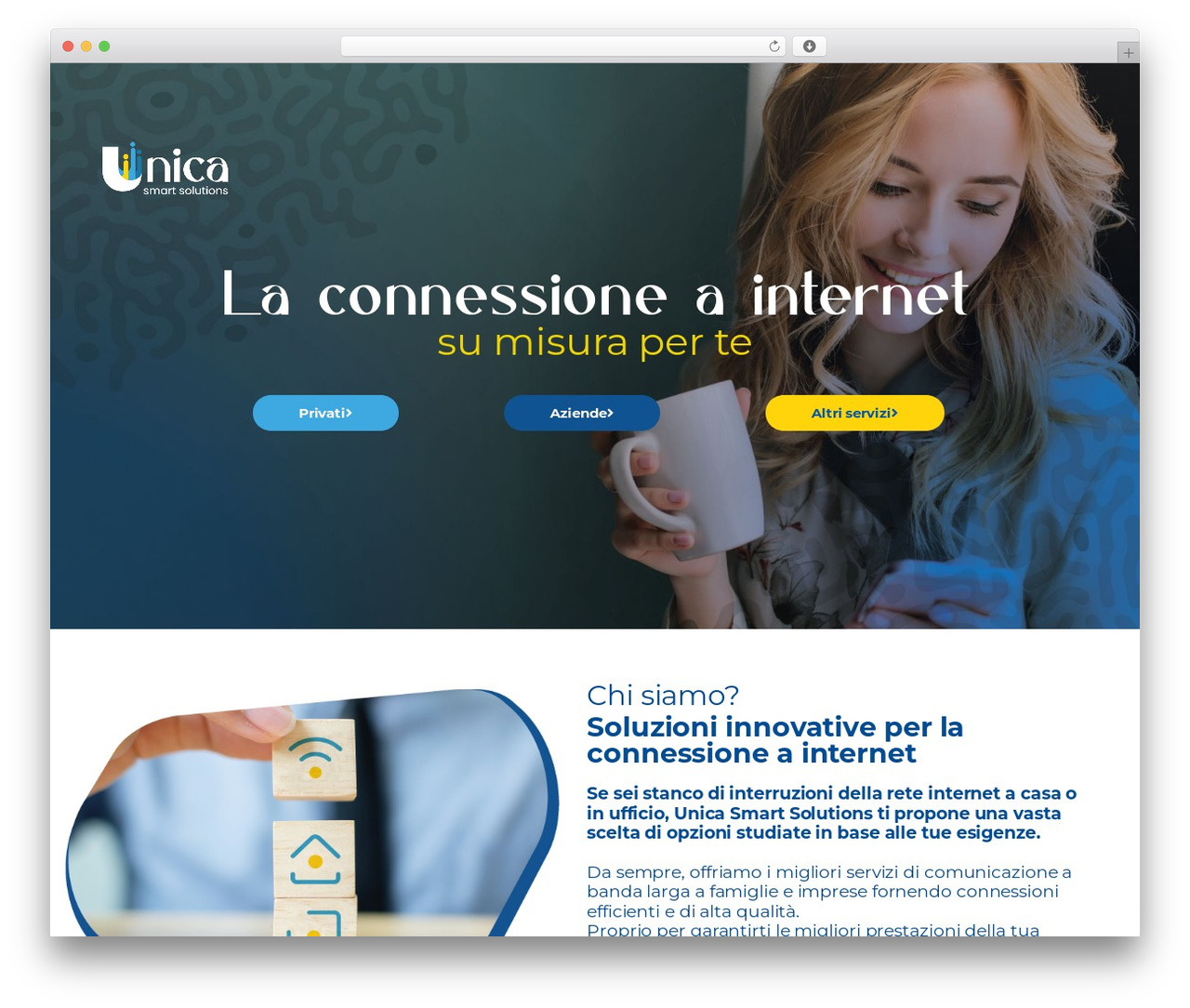 NextBit WordPress theme - unicasmart.it